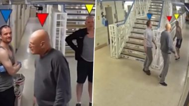 Kyle Bevan Prison Murder: CCTV Video Shows Inmates Plotting Before Child Killer Stabbed 25 Times in UK Jail