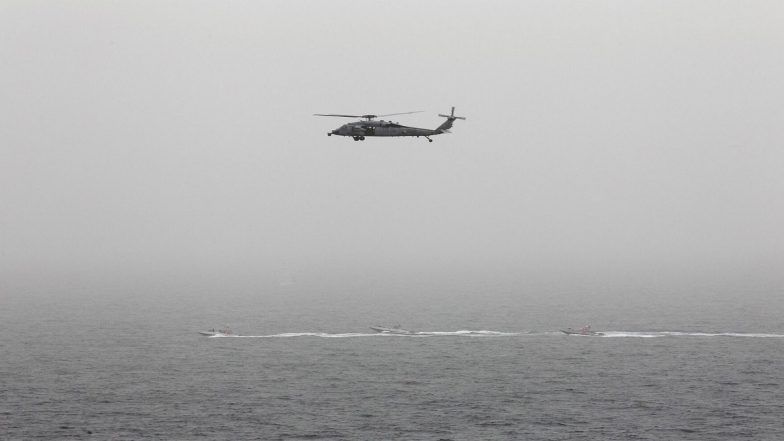US Flight Crew Rescued After Apache Attack Helicopter Goes Down Near Strait of Hormuz