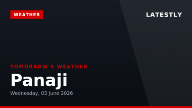 Panaji Weather Forecast June 3: Rain Showers, 31&deg;C High Expected