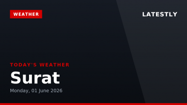 Surat Weather Today: Clear Skies Turn to Thunderstorms on June 1, 2026