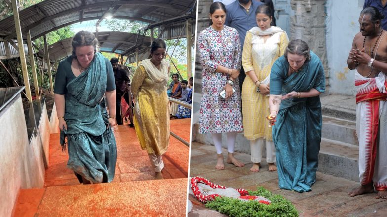Pawan Kalyan&rsquo;s Wife Anna Konidala on Her Trip to Tirupati, Says I Started Counting My Blessings Instead of the Steps (See Post)