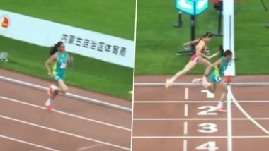 Shravani Sangle Anchors India to Mixed 4x400m Relay Gold at Asian U23 Athletics Championships (Watch Video)