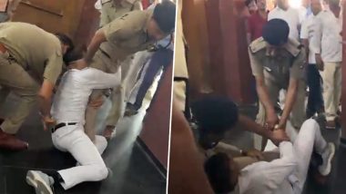 Agra Cantt Viral Video: 5 RPF Personnel Suspended After Deputy Station Superintendent Assaulted Over Train Halt Dispute