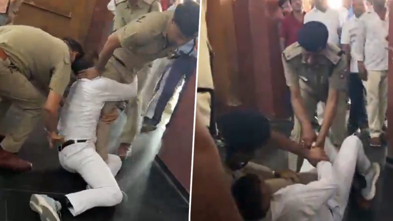 Agra Cantt Viral Video: 5 RPF Personnel Suspended After Deputy Station Superintendent Assaulted Over Train Halt Dispute