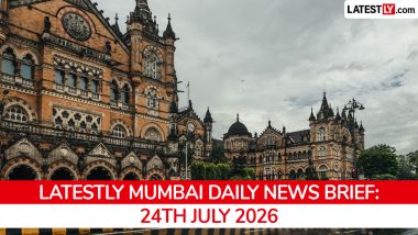 Mumbai Latest News Today on July 24th, 2026: Rain Alerts, NEET Protests & Coastal Road Crash
