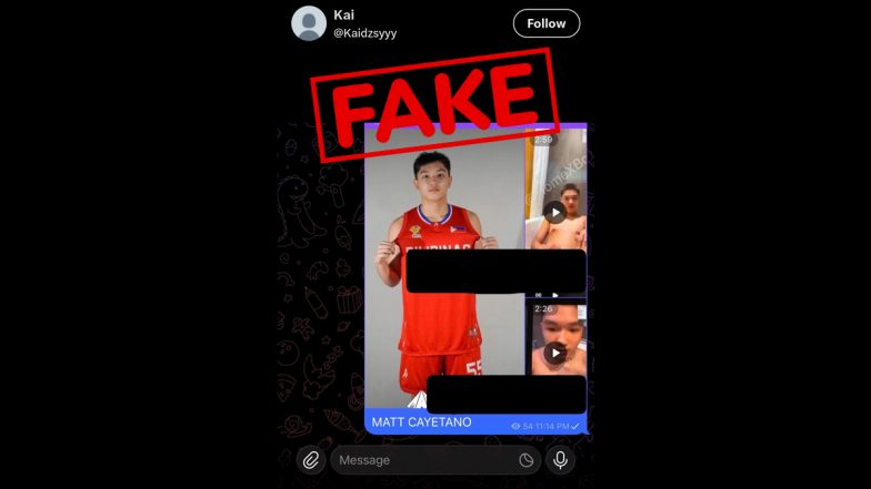 Matt Cayetano Viral Video: Filipino Basketball Star's 'Obscene Clip' Leaks; Phenom Sports Calls It AI-Generated