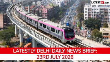 Delhi Latest News Today on July 23rd, 2026: CJP Protest Clashes, Metro Shut & Farmer Relief