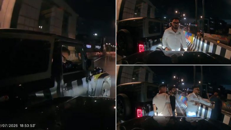 Guwahati Viral Video: BJP Youth Leader Abhilash Dutta Booked for Assaulting Man on Road