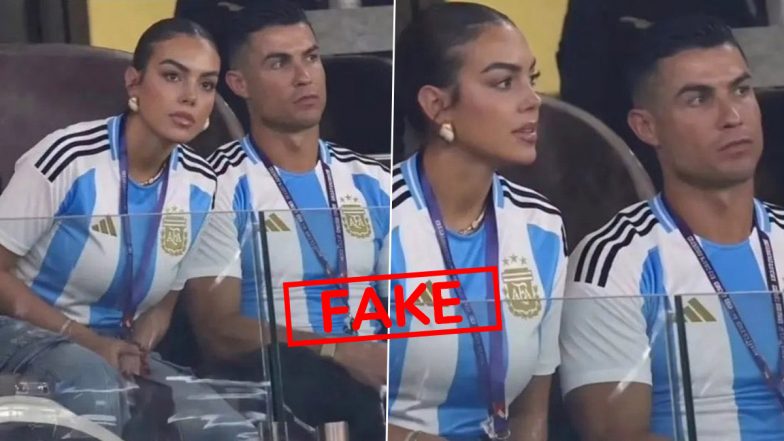 Fact Check: Did Cristiano Ronaldo and Fiancee Georgina Rodriguez Wear Argentina Jersey at FIFA World Cup 2026?