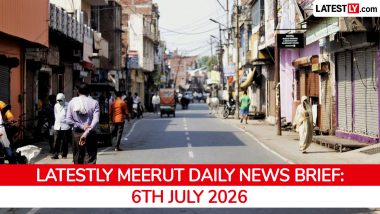 Meerut Latest News Today on July 6th, 2026: PM Modi Flags Off Metro, Land Mafia Fraud & Health Scare