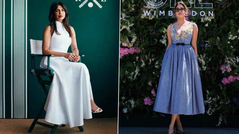 Wimbledon’s Best-Dressed Indian Celebrities: Priyanka Chopra Jonas, Janhvi Kapoor and More Who Aced Courtside Fashion
