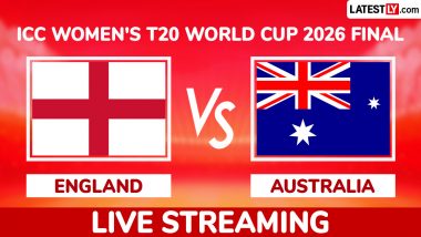 England vs Australia Live Streaming Online: Watch ENG-W vs AUS-W ICC Women's T20 World Cup 2026 Final Free Telecast