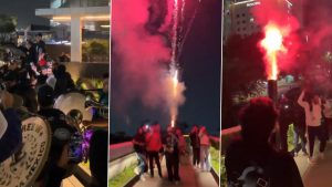 social-viral-Mexican Fans Disrupt England's Sleep At Hotel With Fireworks and Drums Ahead of FIFA World Cup 2026 Match Against Mexico (Watch Video)