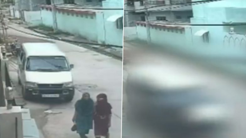 Gujarat Hit-and-Run: Speeding Car Mows Down 2 Women in Mahisagar, Driver Flees; Video Surfaces
