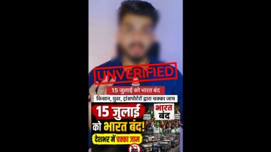 Bharat Bandh on July 15, 2026? Unverified Reports Claim Nationwide Shutdown Next Week