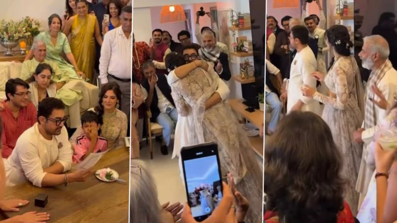 Aamir Khan-Gauri Spratt Wedding: Irfan Pathan Shares Heartwarming Video Of Couple From Mumbai Marriage Ceremony