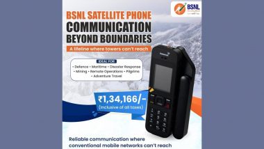BSNL Satellite Phone: Price, Key Features, Target Users and How To Buy It