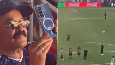 &lsquo;A10 and M10&rsquo;: Mohanlal Cheers for Lionel Messi&rsquo;s Argentina During FIFA World Cup 2026 Quarter-Final Clash With Switzerland; Fans React (Watch Video)