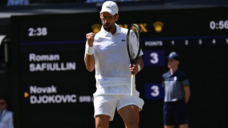 Novak Djokovic Claims Historic 106th Men's Singles Win Wimbledon; Moves Into The Championships 2026 Quarter-Finals