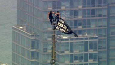 Empire State Building Proposal Stunt: Climber Couple Arrested After Scaling New York Skyscraper&rsquo;s Antenna
