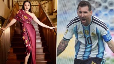 &lsquo;Messy, Not Messi&rsquo;: Gauahar Khan Calls Lionel Messi &lsquo;Actor of the Saddest Order&rsquo; After Argentina&rsquo;s FIFA World Cup 2026 RO16 Win Over Egypt (View Posts)
