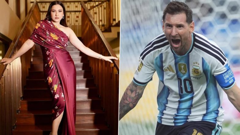 &lsquo;Messy, Not Messi&rsquo;: Gauahar Khan Calls Lionel Messi &lsquo;Actor of the Saddest Order&rsquo; After Argentina&rsquo;s FIFA World Cup 2026 RO16 Win Over Egypt (View Posts)