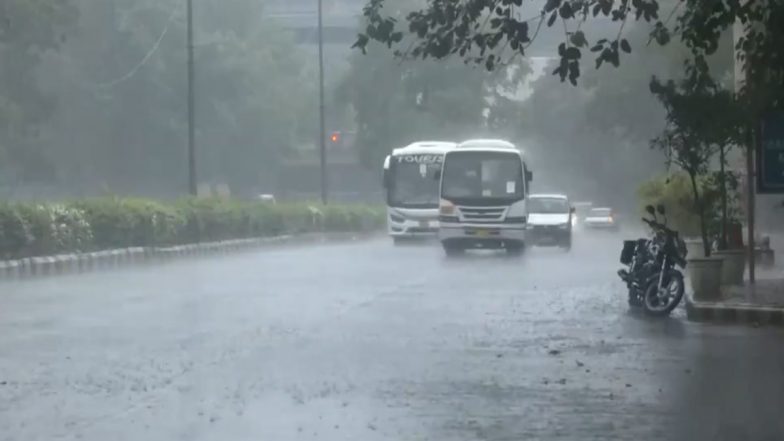 Delhi Rains-Weather Forecast: IMD Issues Alerts As Monsoon Gains Momentum; Rainfall Lashes City (Watch Videos)
