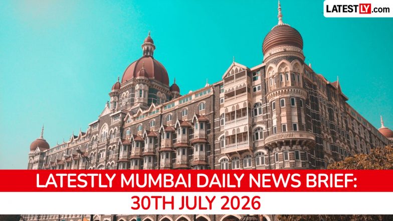 Mumbai Latest News Today on July 30th, 2026: FDA Crackdown, Anti-Drug Drive &amp; Exam Leaks
