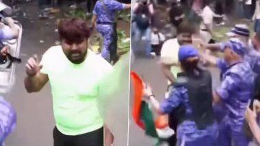 Jantar Mantar Protest: Delhi Police Lathi-Charge Protesters Marching Towards Parliament, Traffic Hit (Watch Videos)