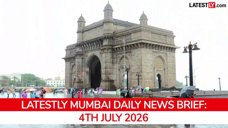 Mumbai Latest News Today on July 4th, 2026: Red Alert Issued, Schools Closed &amp; Train Delays