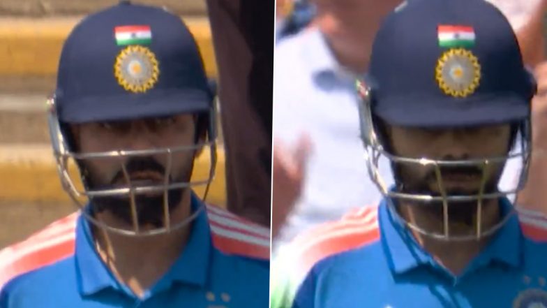 Sophia Gardens Erupts as Virat Kohli Walks Out to Bat in IND vs ENG 2nd ODI 2026 (Watch Video)