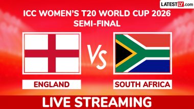 England vs South Africa Live Streaming Online: Watch ENG-W vs SA-W ICC Women's T20 World Cup 2026 Semi-Final Free Telecast