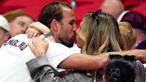 Harry Kane Kisses Wife Katie in the Crowd After Brace Against Congo DR Fires England into FIFA World Cup 2026 Round of 16