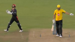 sports-Tim David Signals ‘No-Ball’ Over Usman Tariq’s Bowling Action in The Hundred 2026 (Watch Video)