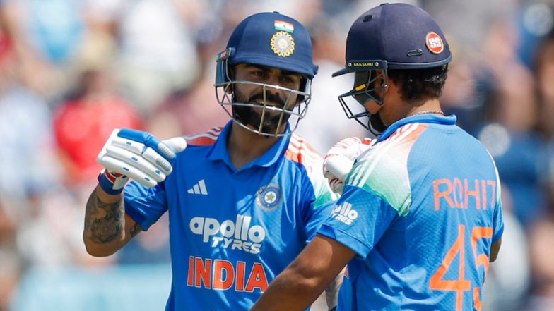 Virat Kohli, Rohit Sharma Script History; Surpass 8,000 International Runs As Batting Pair During IND vs ENG 2nd ODI 2026