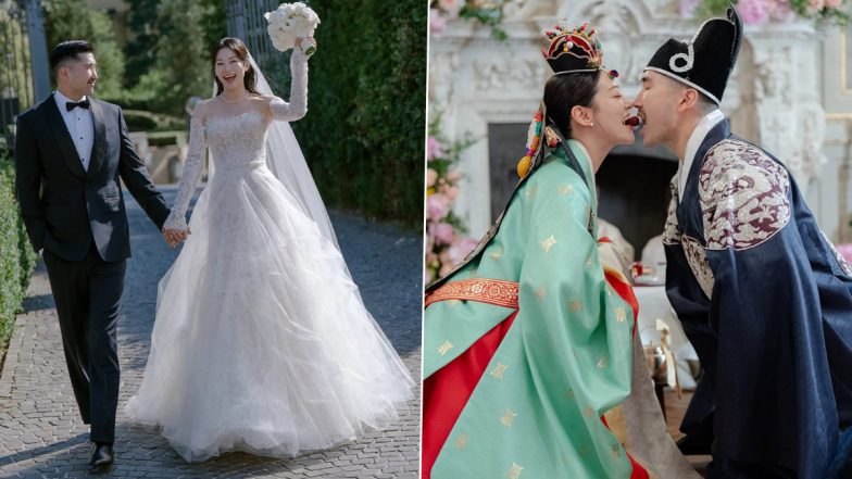 ‘KPop Demon Hunters’ Star Arden Cho Marries Orthopaedic Surgeon Christopher Lee in Florence; Newlyweds’ Photos in Korean Hanbok Go Viral