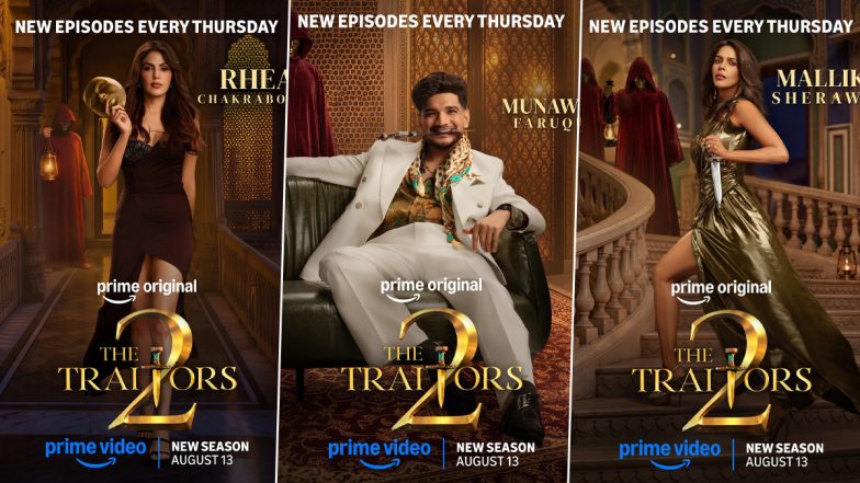 ‘The Traitors’ Season 2 Contestants List: Munawar Faruqui, Rhea Chakraborty, Malik Sherawat and Others Join Karan Johar’s Reality Show – Full List Inside