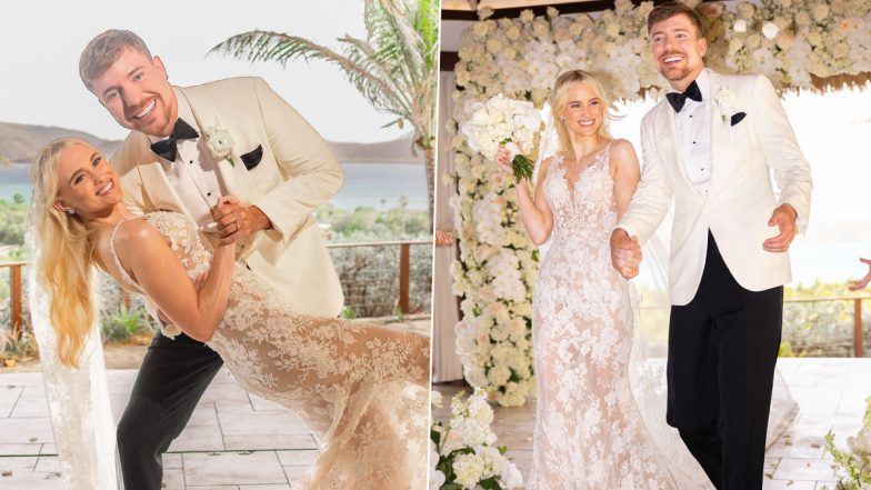 MrBeast Is Married! YouTube Star Ties the Knot With Thea Booysen in a Private Island Ceremony (See Pics)