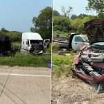 Iowa Accident Video: Dashcam Captures Pickup Truck Violently Crashing Into Tractor-Trailer After Driver Runs Stop Sign