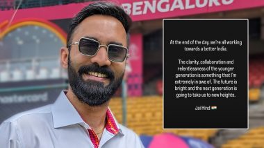 'Next Decade is India&rsquo;s&rsquo;, Dinesh Karthik Reacts To Dharmendra Pradhan's Resignation as Education Minister