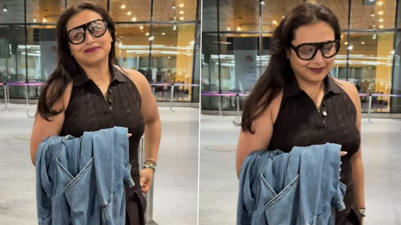 Rani Mukerji Checks Paparazzi’s Camera To Ensure Daughter Adira’s Face Wasn’t Captured (Watch Video)