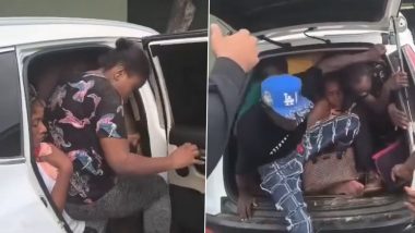 Viral Video Shows 20 People Emerging From Tiny SUV After Dominican Republic Army Stops Vehicle