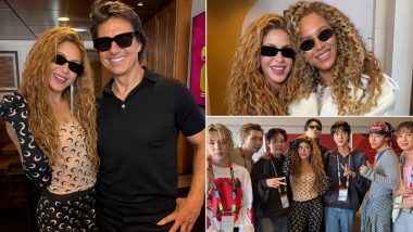 FIFA World Cup 2026 Final: Shakira Drops Star-Studded Snaps With BTS, MrBeast, Tom Cruise, Beyonc&eacute; and More (See Pics)