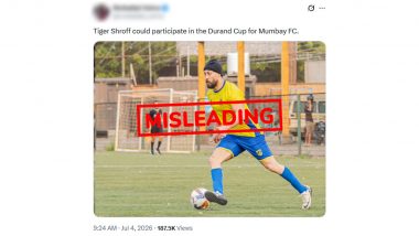 Fact Check: Will Tiger Shroff Play in Durand Cup 2026 As Professional Footballer?