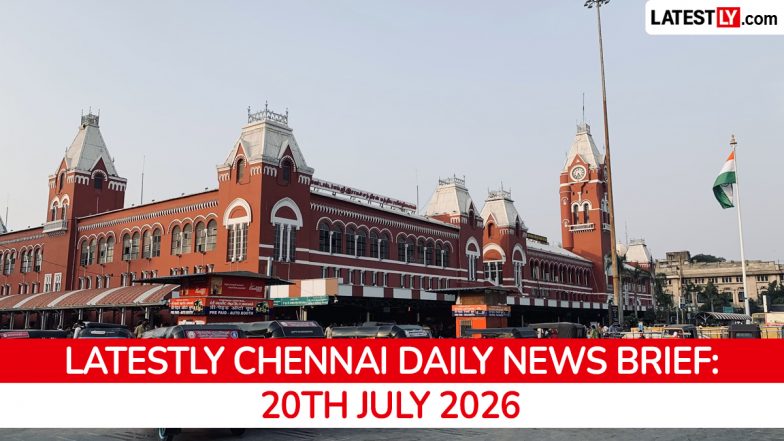 Chennai Latest News Today on July 20th, 2026: Metro Upgrade, Yamaha Hub, MTC Accident &amp; Stalin Returns