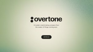 technology-Overtone: Hinge Founder Justin McLeod’s AI Dating App Has No Profiles, No Swipes, Only Curated Matches