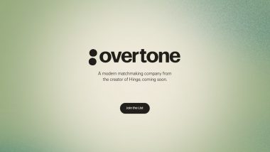 Overtone: Hinge Founder Justin McLeod&rsquo;s AI Dating App Has No Profiles, No Swipes, Only Curated Matches