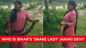 Who Is Janaki Devi? Bihar’s ‘Snake Lady’ Safely Rescues 10-Foot King Cobra From Family’s Home (Video).