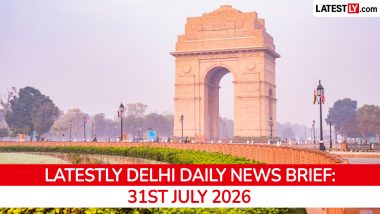 Delhi Latest News Today on July 31st, 2026: Property Aadhaar, Protest Cases Withdrawn & NH-48 Drainage