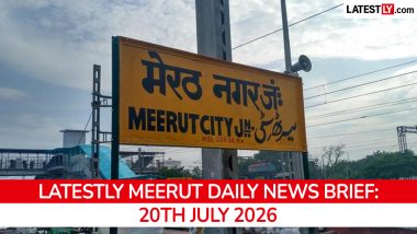 Meerut Latest News Today on July 20th, 2026: Metro Flagged Off, Multiple Murders & Tax Fraud Racket